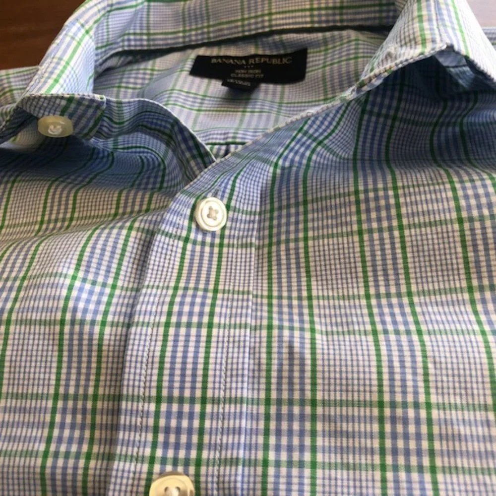 Mens Banana‎ Republic Classic Fit Non Iron Medium